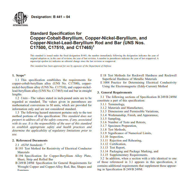 Astm B 441 – 04 pdf free download