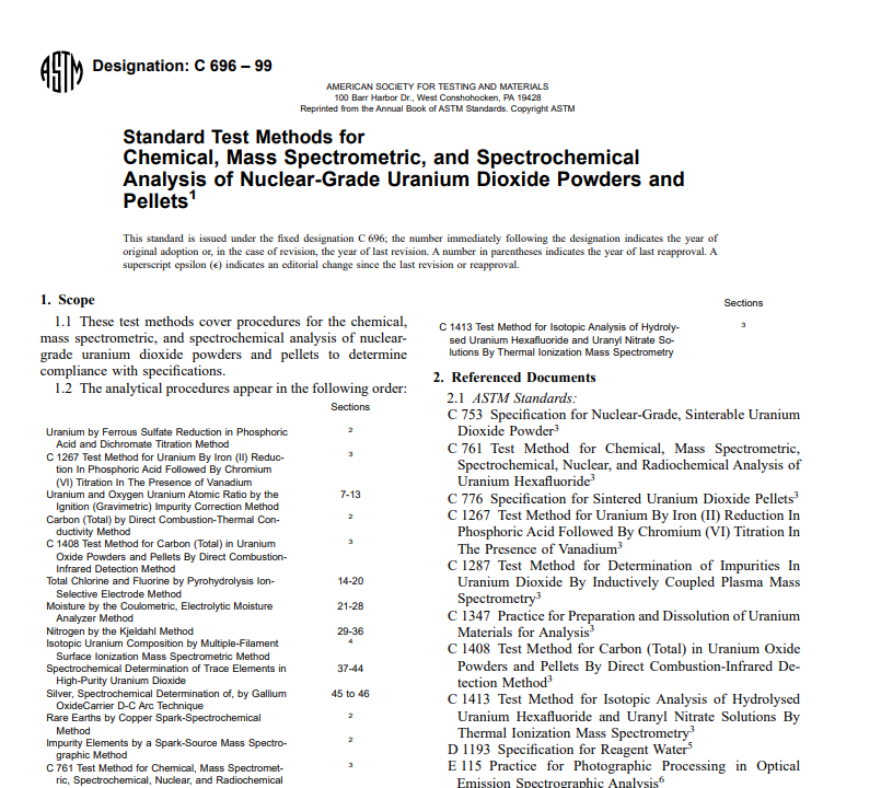 Astm C 696 – 99 pdf free download