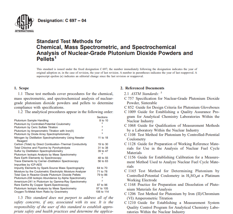 Astm C 697 – 04 pdf free download