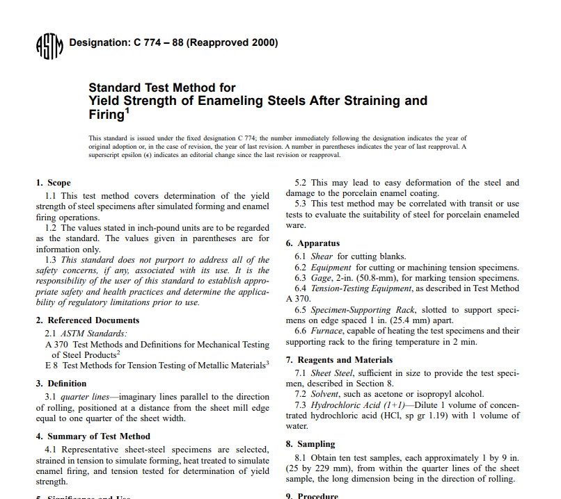 Astm C 774 – 88 (Reapproved 2000) pdf free download