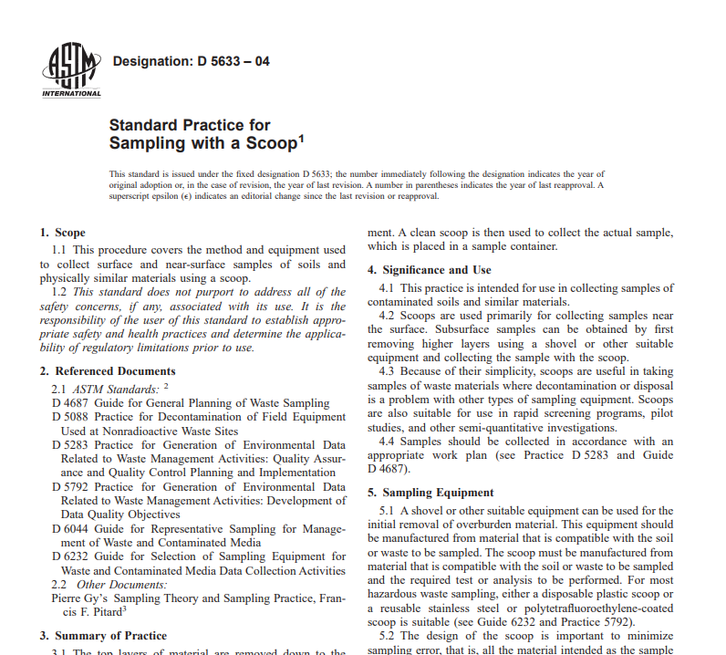 Astm D 5633 – 04 pdf free download