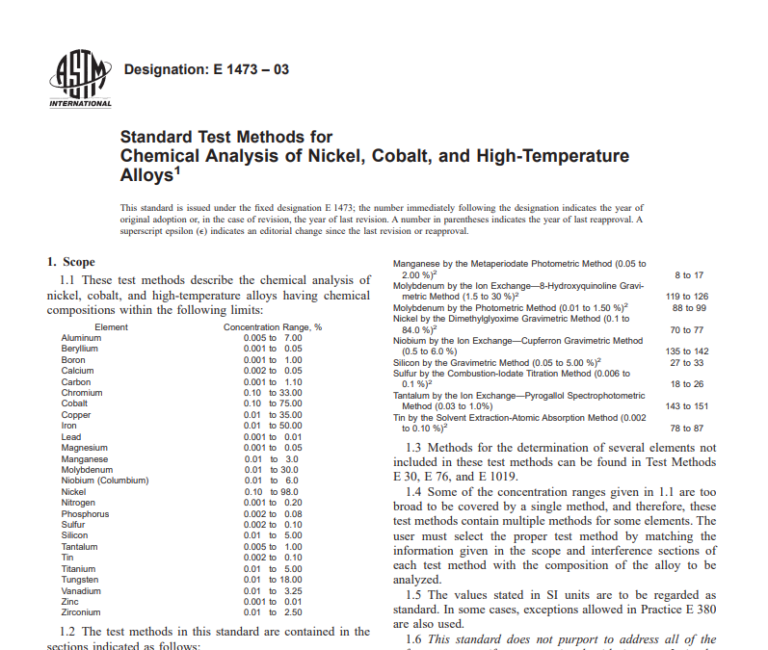 Astm E 1473 – 03 Pdf Free Download - All Precious Civil Standards