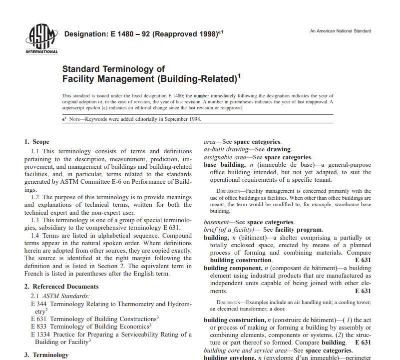 Astm E 1480 – 92 (Reapproved 1998) pdf free download
