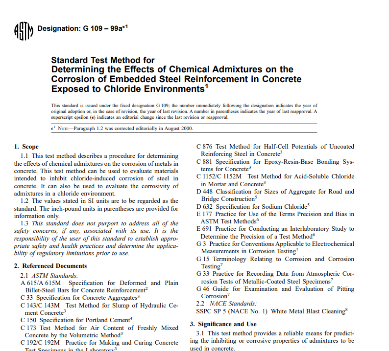 Astm G 109 – 99a pdf free download