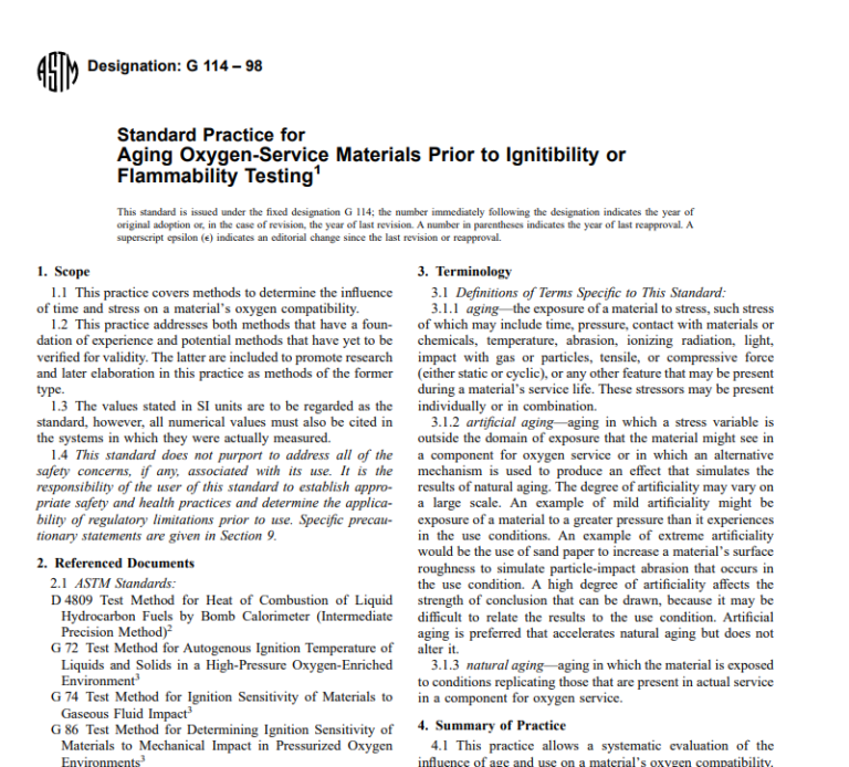 Astm G 114 – 98 pdf free download