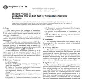 Astm G 116 – 99 pdf free download