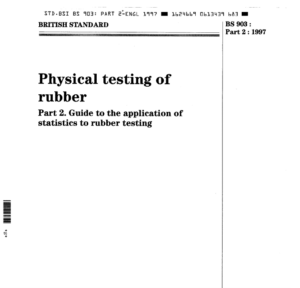 BS 903 part 2 :1995 pdf free download